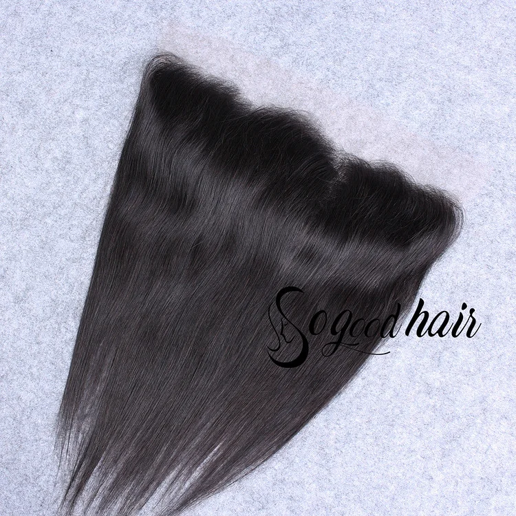 13x4 Straight Undetectable HD Swiss Virgin Human Hair Lace Frontal
