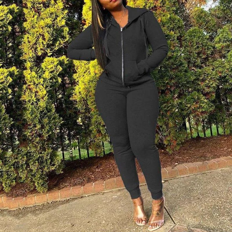 Autumn Tracksuit Women Sets Sweat Suits Ladies Winter Two Piece Outfits Female Joggers 2 Piece Matching Sets Women