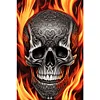 Diamond Painting -Full Round Drill Skull(60*40 CM)