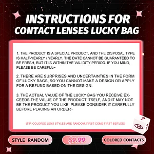 Aprileye Lucky Bag （random one pair)