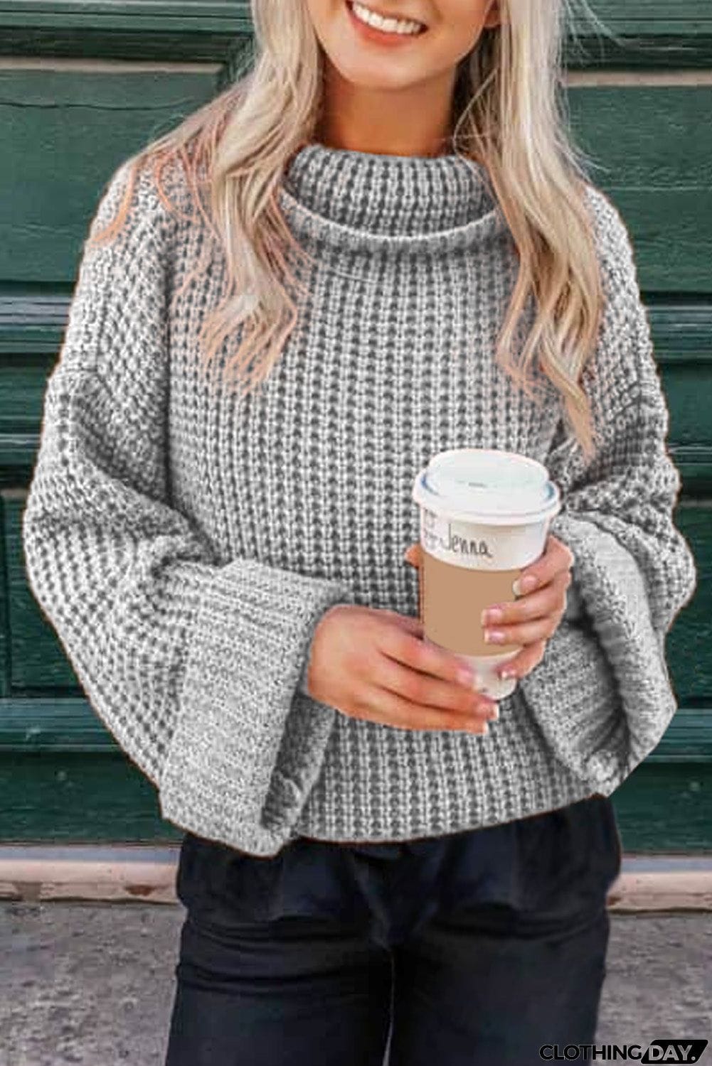 Turtleneck Knitted Sweater