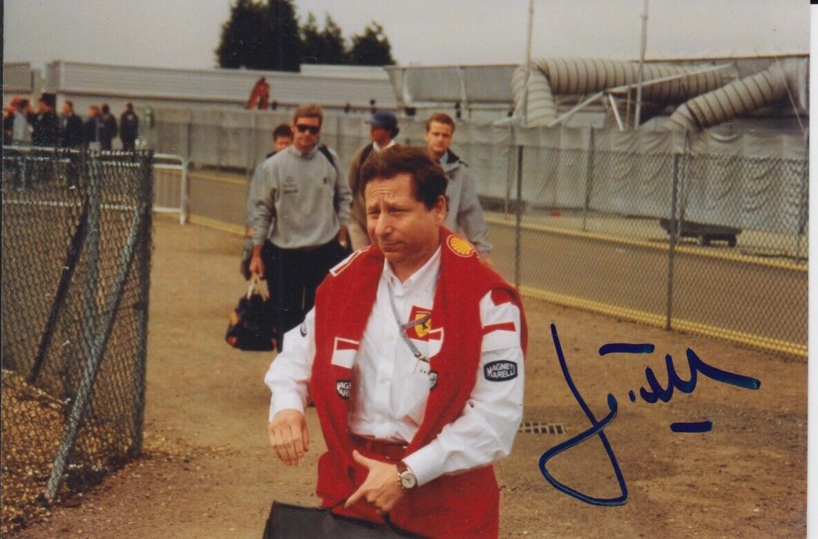 JEAN TODT HAND SIGNED 6X4 Photo Poster painting F1 MCLAREN AUTOGRAPH FORMULA 1 1