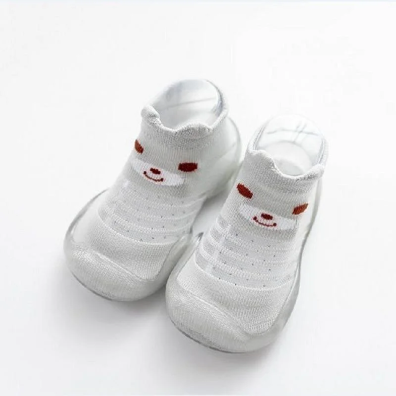 Baby Shoes First Shoes Summer Baby Walkers Toddler First Walker Baby Girl Kids Soft Rubber Sole Shoe Knit Breathable Booties