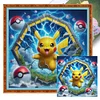 Pokémon-11CT Stamped Cross Stitch 40*40cm/15.75*15.75in
