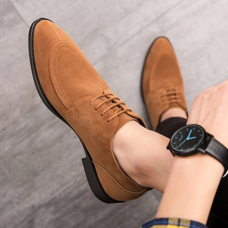 Leather Men oxfords Mens Shoes lace up fashion Moccasins Man's Shoe Casual Summer Boat Driving Shoes Male Chaussure homme