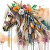 Diamond Painting-DIY Crystal Rhinestone Horse