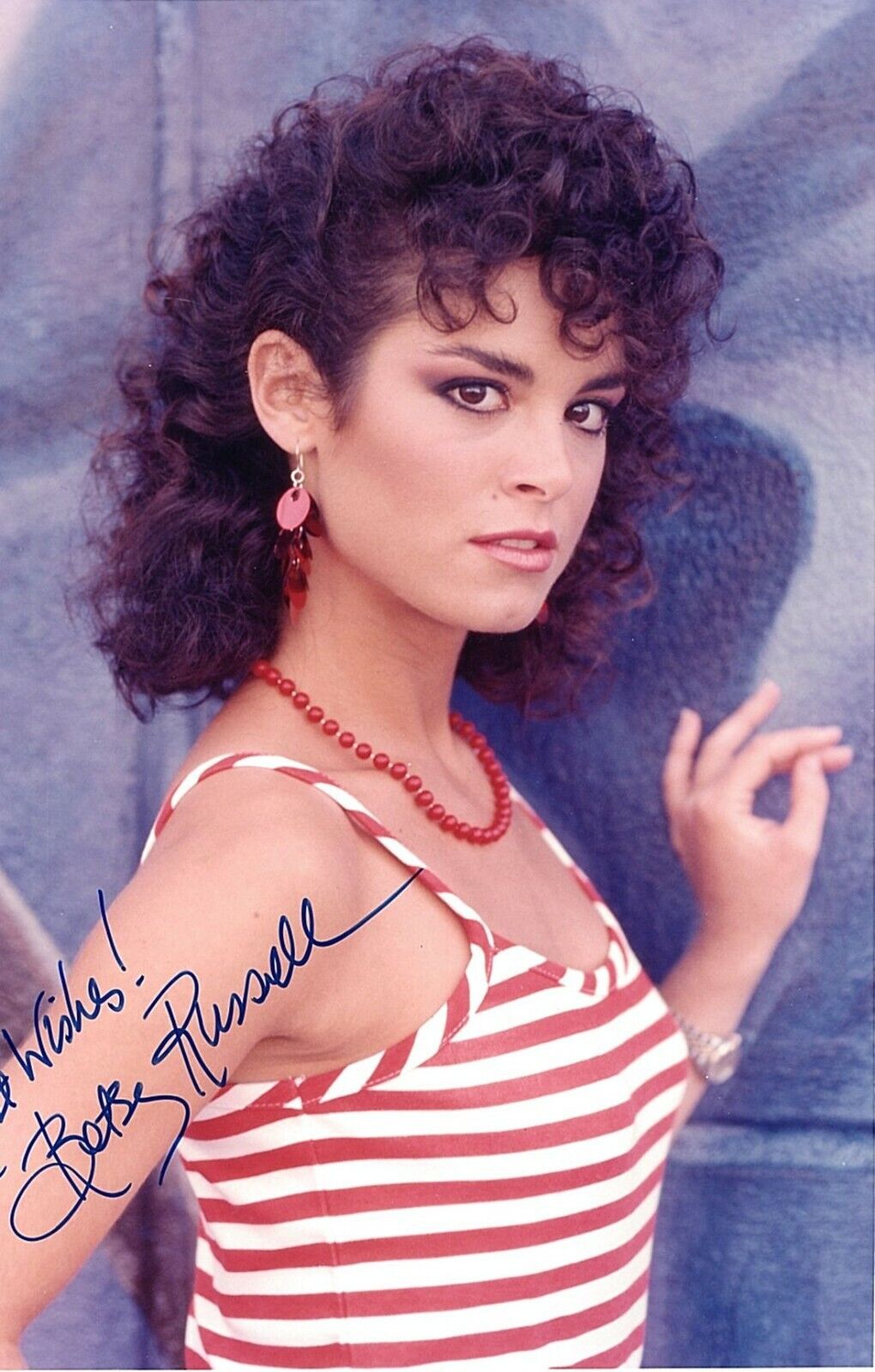 BETSY RUSSELL AUTOGRAPHED SIGNED 8X10 PRESS Photo Poster painting YOUNG AND SEXY