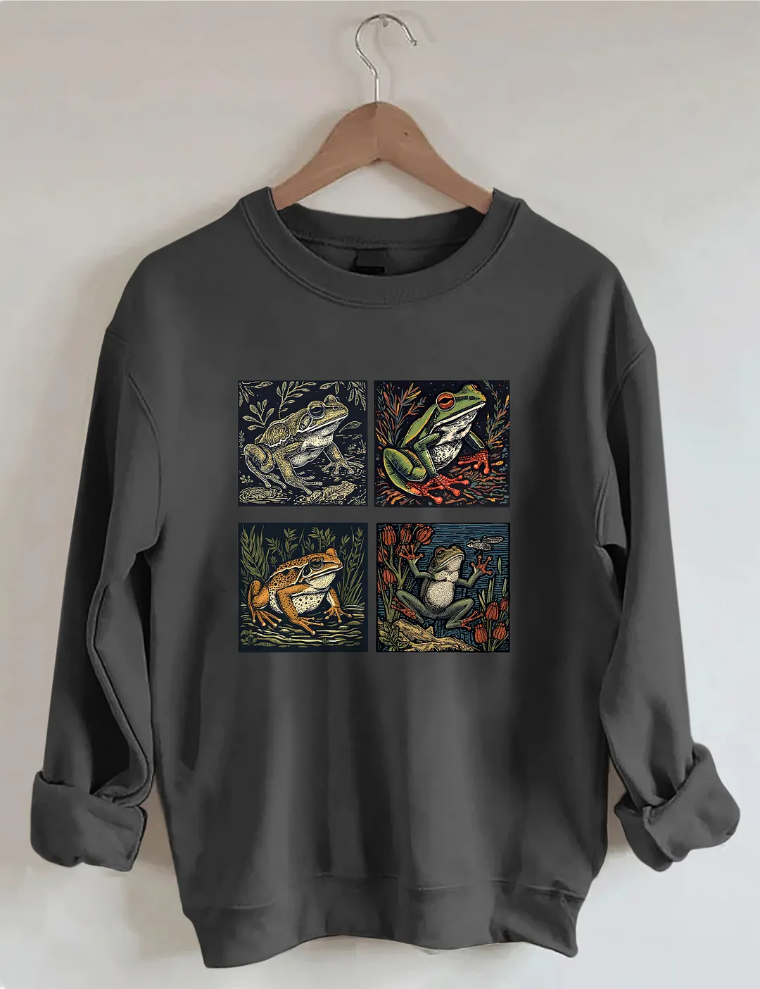 Frog Amphibian Lover Sweatshirt
