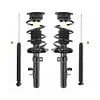 COMPLETESTRUTS - Front Complete Strut Assemblies with Coil Springs and Rear Shock Absorbers Replacement for 2013-2019 Ford Escape - Set of 4