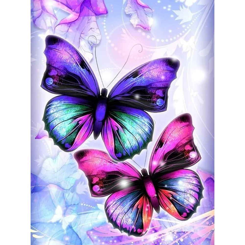 Color Butterfly
 - Paint By Numbers(50*40CM)