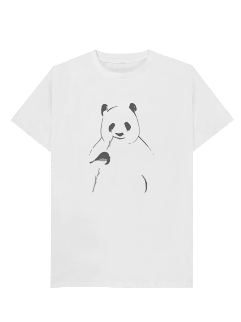 Lovely Panda Printed Women's T-Shirt