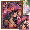 Witch-11CT Stamped Cross Stitch 45*60cm/17.72*23.62in (Big Size)