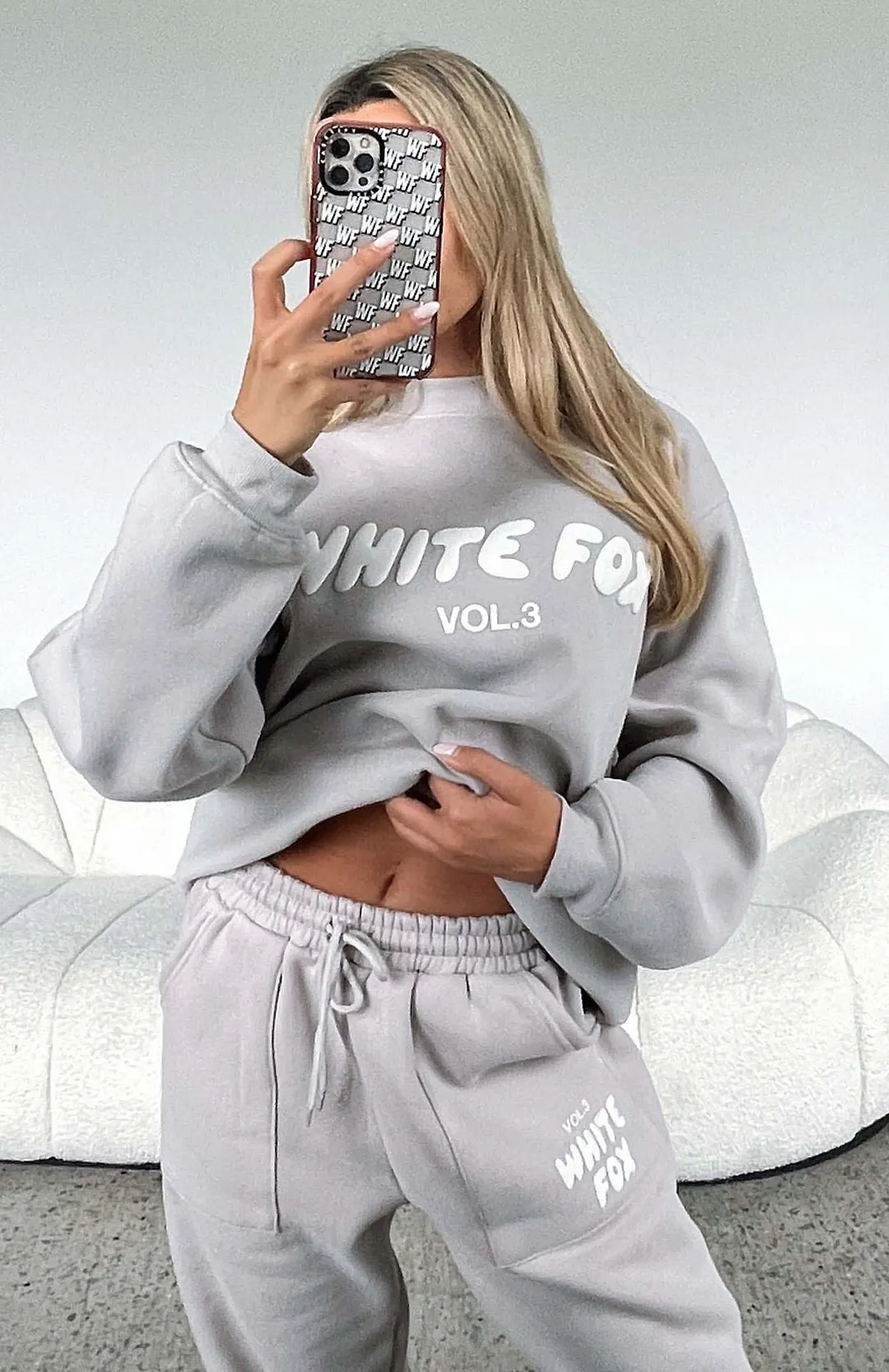 Nigikala Nigikala Women's Explosive Casual Fashion Letter Print Top Trousers Sports Suit Women