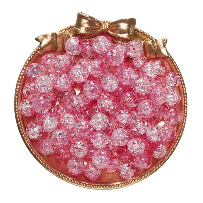 50 PCS/Package Diameter 10mm Diameter 4mm Diameter 8mm Glass Solid Color Jewelry Accessories