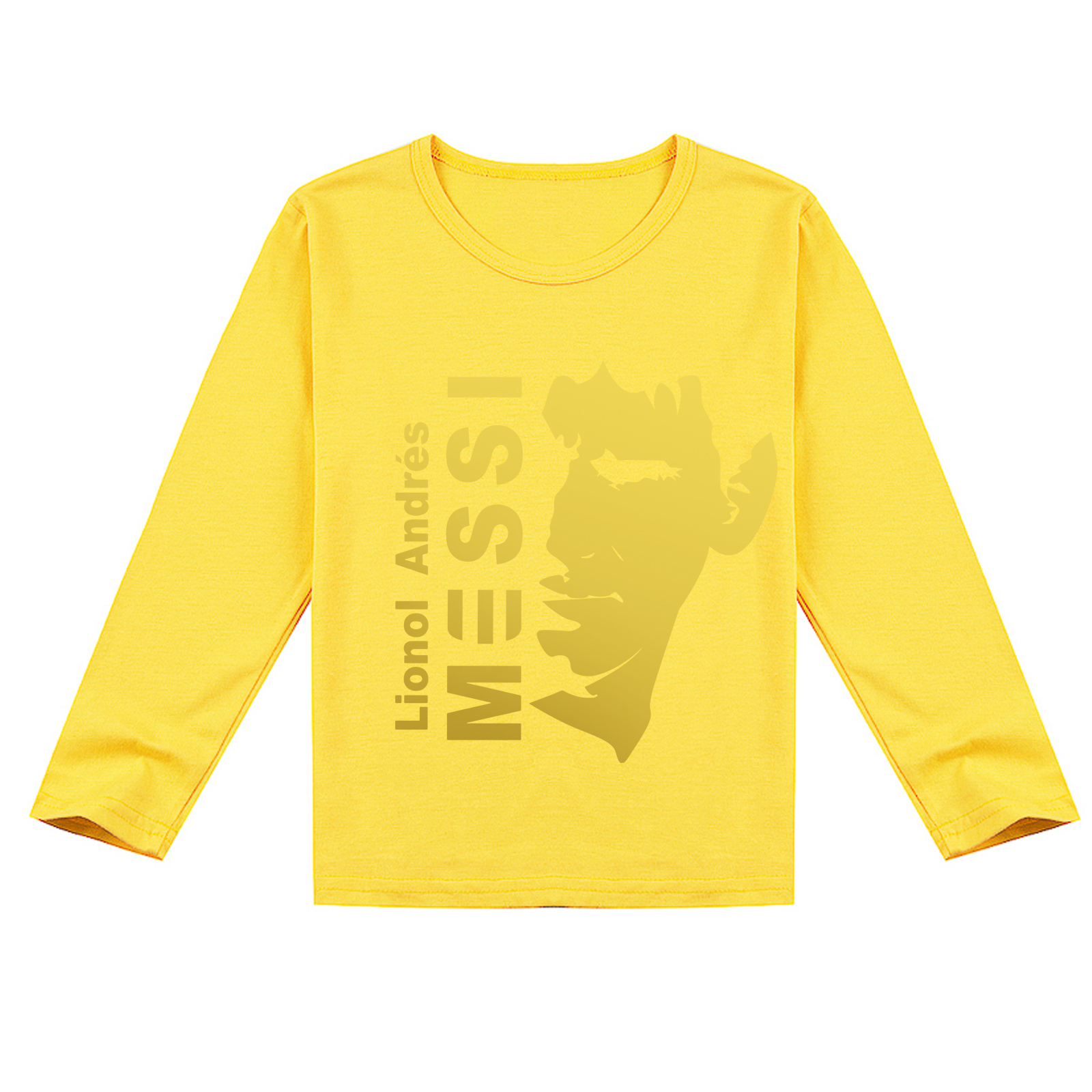 Mayoulove Messi Long Sleeve T-Shirt for Kids - Perfect for Boys  Girls, Soccer Fan Gear, Sports Apparel-Mayoulove