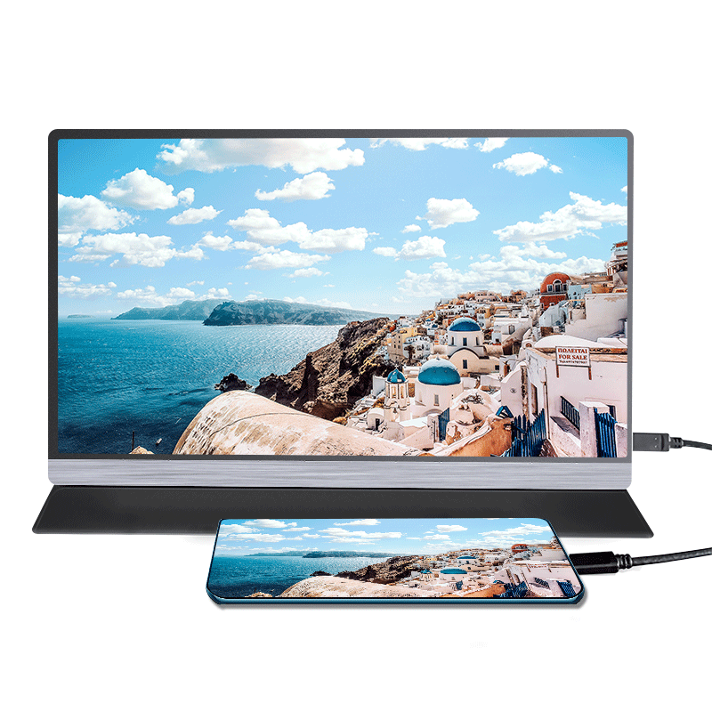 15.6-Inch Portable 4K Monitor Mobile Phone-Computer Touch Screen Display