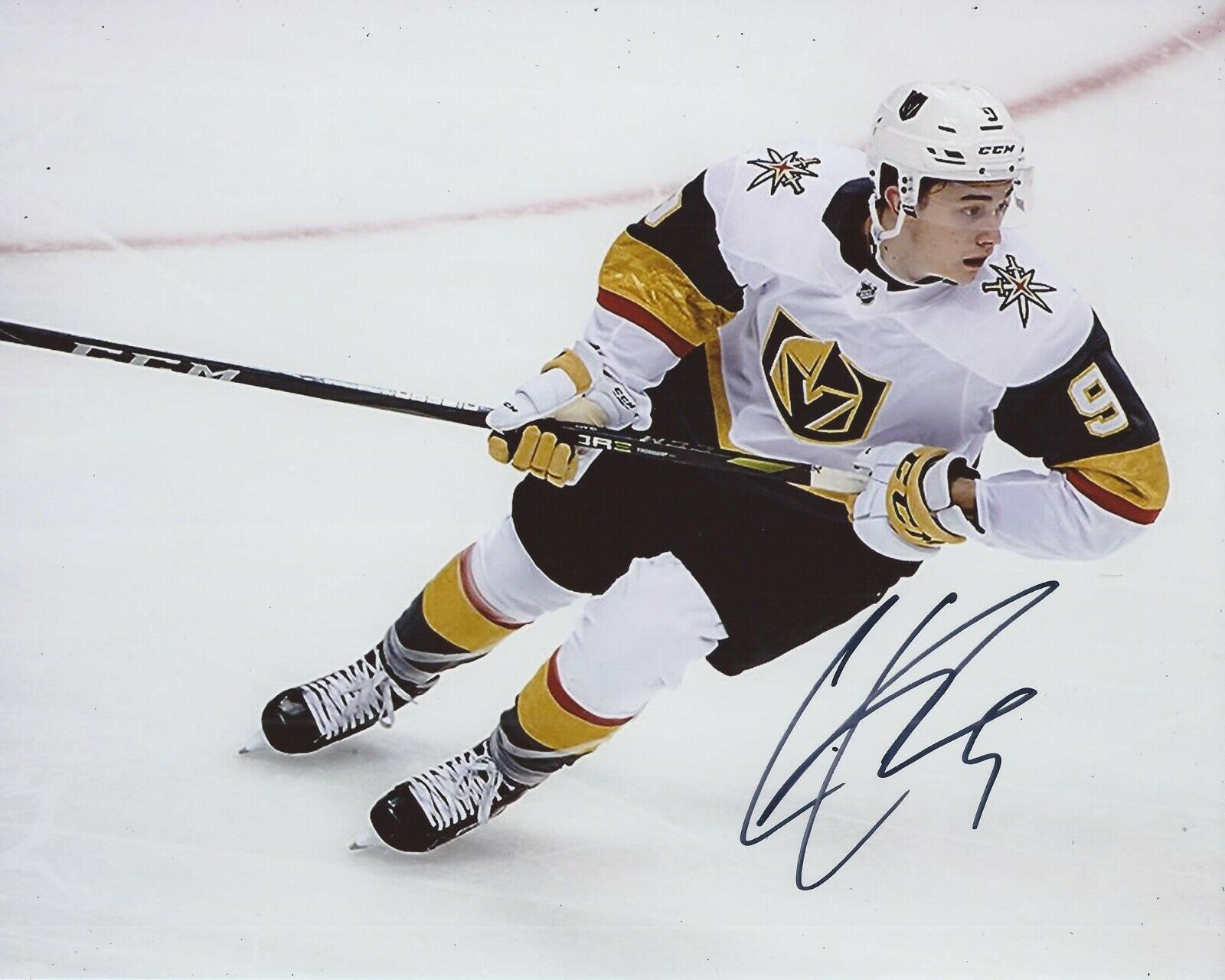 Cody Glass Signed 8x10 Photo Poster painting Vegas Golden Knights Autographed COA H