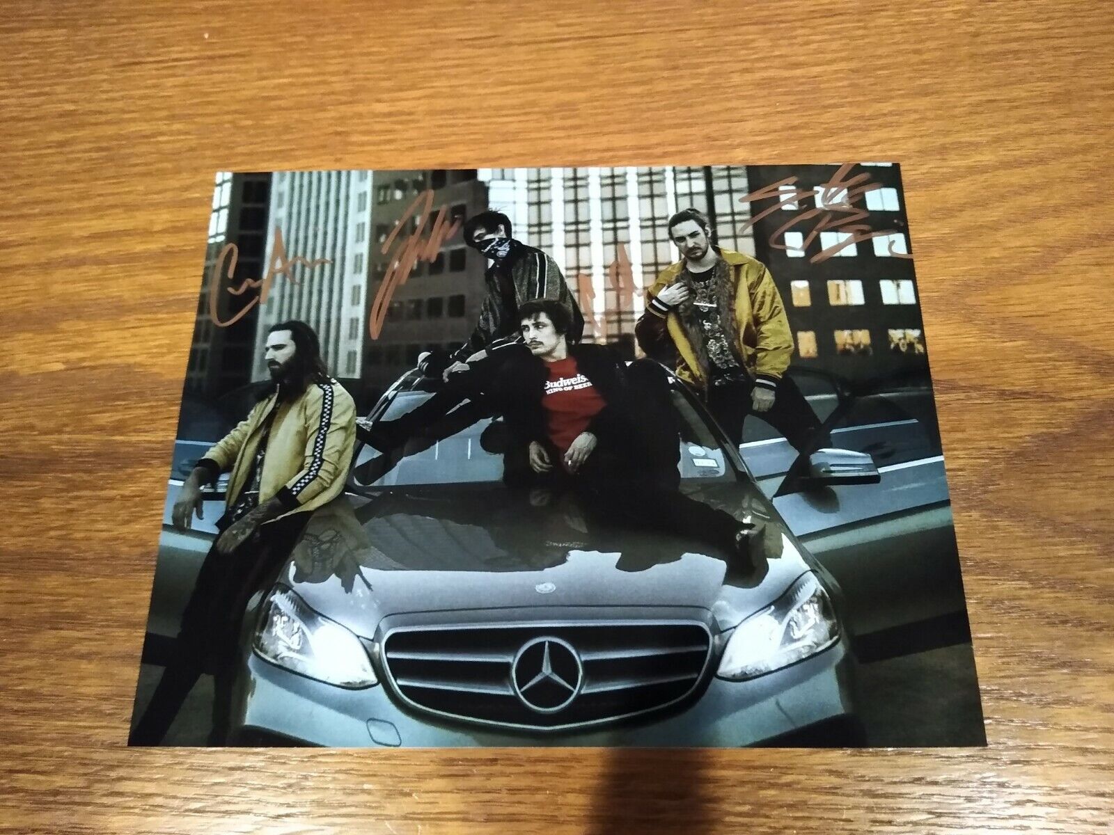 POLYPHIA SIGNED 8x10 Photo Poster painting auto band +4 COA Muse Renaissance autograph b