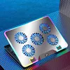 Laptop Cooling Pad with 5 Quiet Fans RGB Notebook Stand for 11-17.3 Inch Laptops