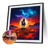 Diamond Painting -DIY Round Drill Desert Starry Sky