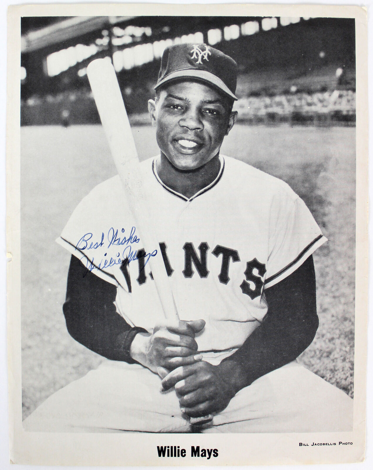 Giants Willie Mays Best Wishes