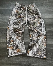 Dabasmedia Street New Fashion Leaves Camouflage Functional Tactical Functional Pants Men And Women Y2K Harajuku Casual Sweatpants Overalls