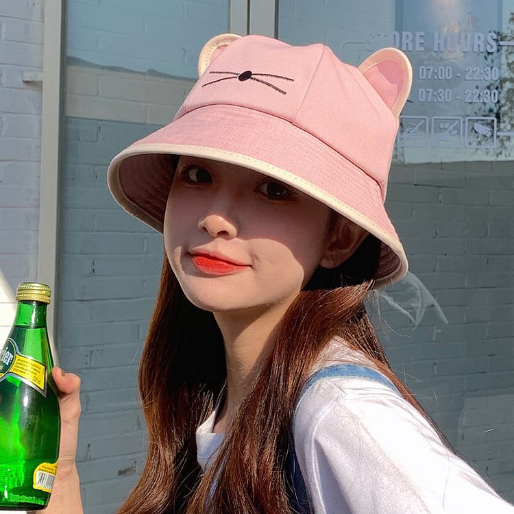 Cat Ears Fisherman Hat - Modakawa Modakawa