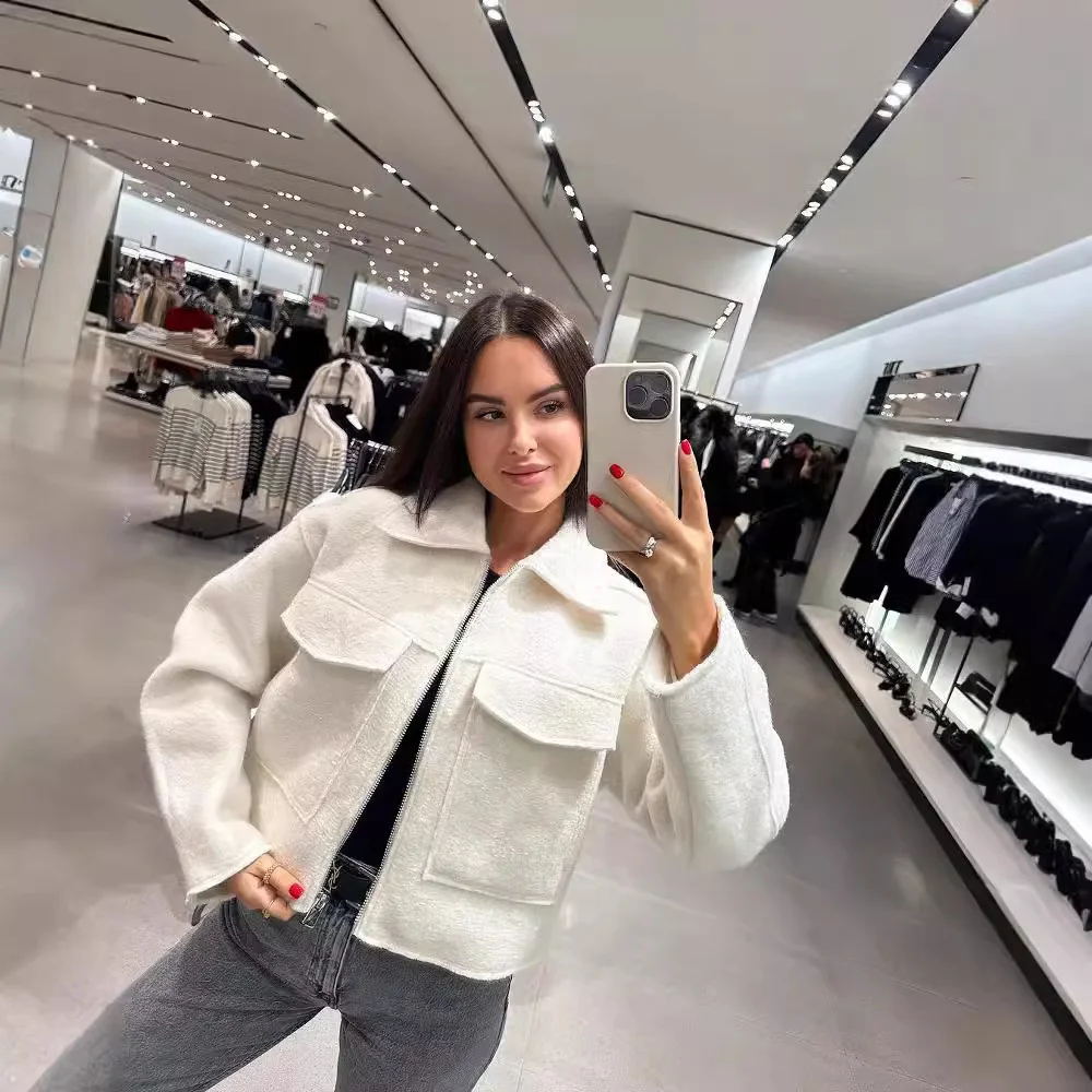 Nigikala Nigikala Women's Clothing Explosion Beads, Short Jacket Jacket