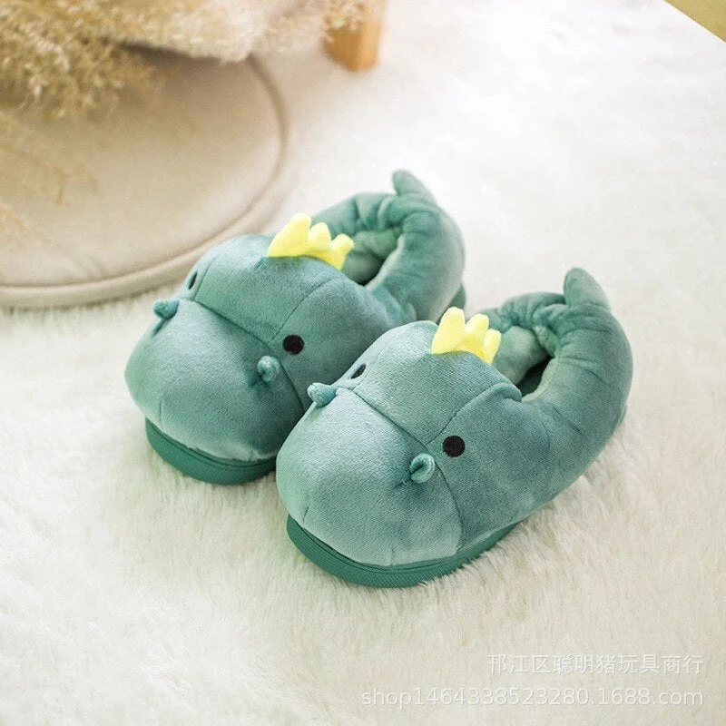 Women's Slippers for Home Winter Warm Plush Fur Slippers Lovely Cartoon Bedroom Slippers Women Indoor Bedroom Female Shoes