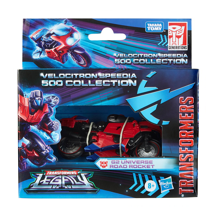 Hasbro Transformers Legacy Velocitron Speedia 500 Collection Deluxe G2 Universe Road Rocket
