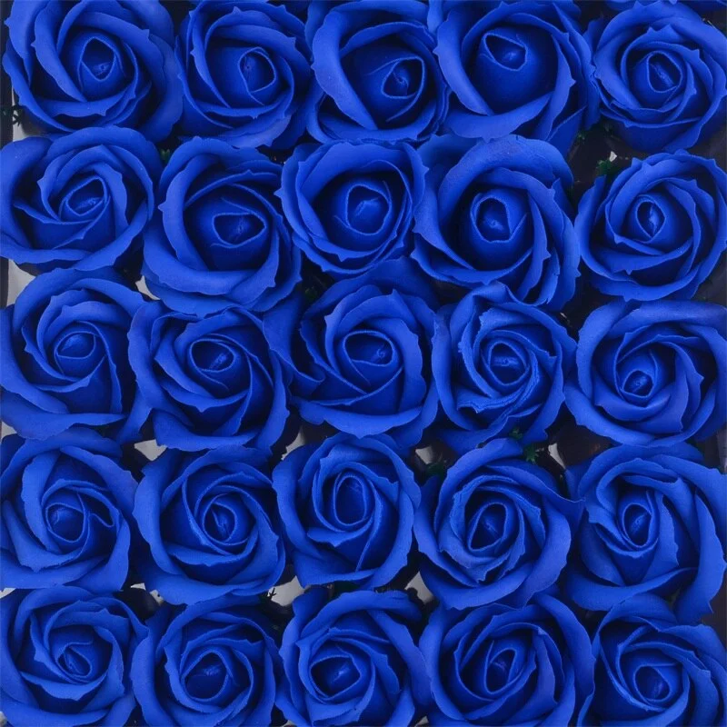 5/10pcs 4.5cm Cheap Artificial Soap Rose Flower Head For Home Garden Wedding Decoratio Valentine'S Day Gift Fake Flower