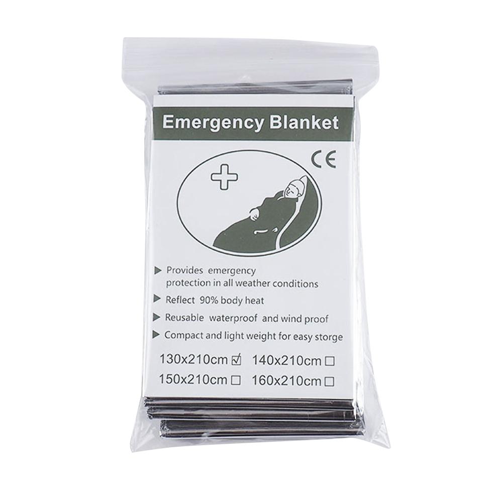 

Outdoor Emergency Blanket Sun Protection Life-Saving Survival Warm Blankets, 501 Original