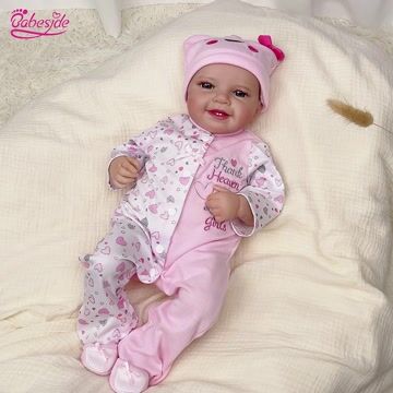 Babeside Smiling Reborn Baby Leen 20'' Little Infant Girl Best Gift for Kids