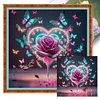 (Multi-Style) Love Flowers Butterfly-11CT Stamped Cross Stitch 40*40cm/15.75*15.75in