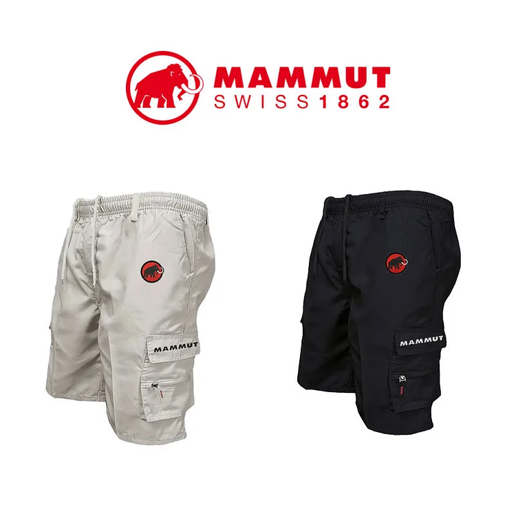 Pánské letní outdoorové prodyšné víceúčelové kraťasy MAMMUT® nové 2025 (2 kusy)