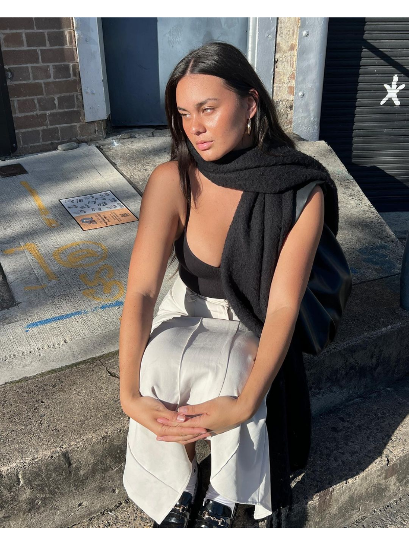 Ootddress Patchwork High Waist Slim Long Skirt Female Solid High Street Elegant Fashion Seamless Vintage White Women's Maxi Skirt