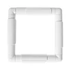 Square Shape Embroidery Punch Frame DIY Craft Cross Stitch Needlework Sewing Hoop