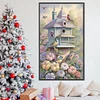 (45*75cm)Flower Birdhouse - Full Square Drill Diamond Painting