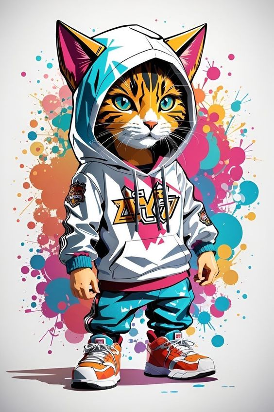 Graffiti fashion in menswear