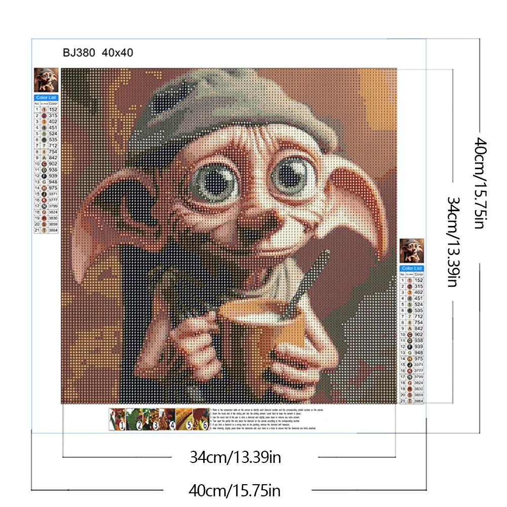 Diamond Painting - Full Round Drill - Dobby(Canvas|40*40cm)