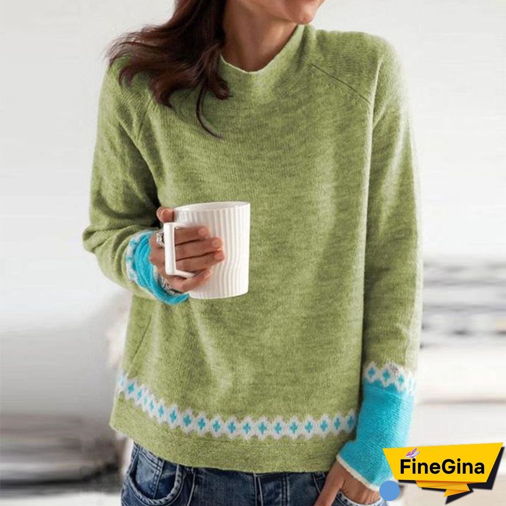 Fresh Mock Neck Sweater