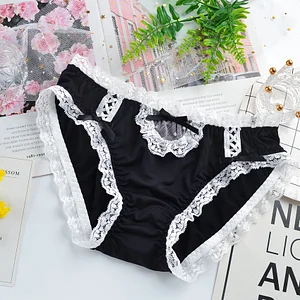 Men's Sexy Bow Knot Plus Size Panties