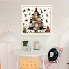 Xmas Tree-11CT Stamped Cross Stitch 50*50cm/19.69*19.69in