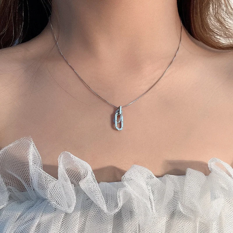 "Mother & Daughter Forever Linked Together" Necklace