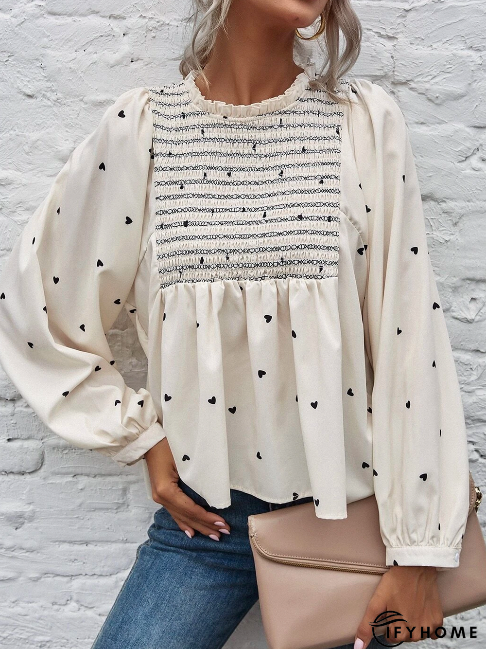 Heart Casual Top | IFYHOME