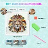 Diamond Painting-DIY Crystal Rhinestone Lion