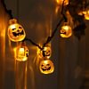Guirlande lumineuse citrouille d'Halloween