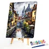 Water City-Paint by Numbers Acrylic Painting 40*50CM