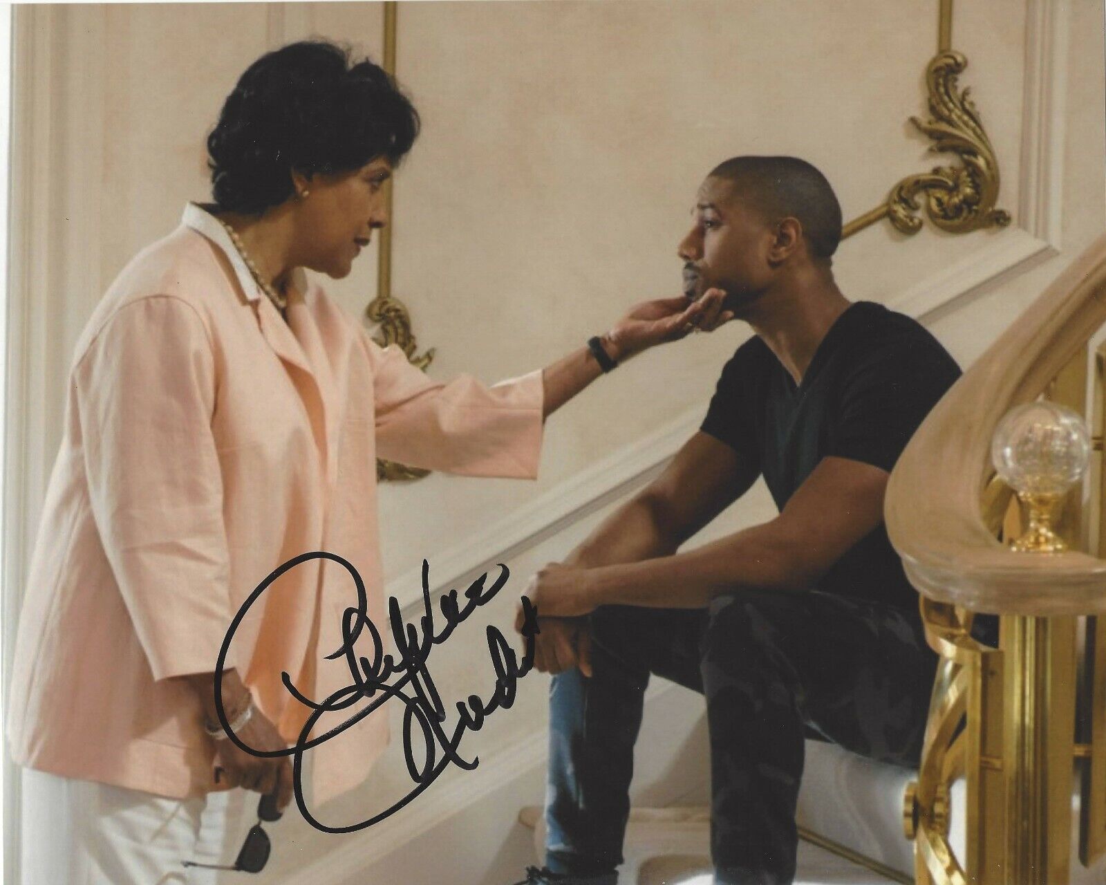 ACTRESS PHYLICIA RASHAD SIGNED CREED II 8x10 MOVIE Photo Poster painting B w/COA COSBY SHOW