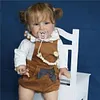 [New]20''Realistic Reborn Toddler Girl Floppy & Huggable Body Baby Doll Named Souya with Delicate Gift Ready - RBBI-Myrebornbabydoll&reg; Myrebornbabydoll&reg;